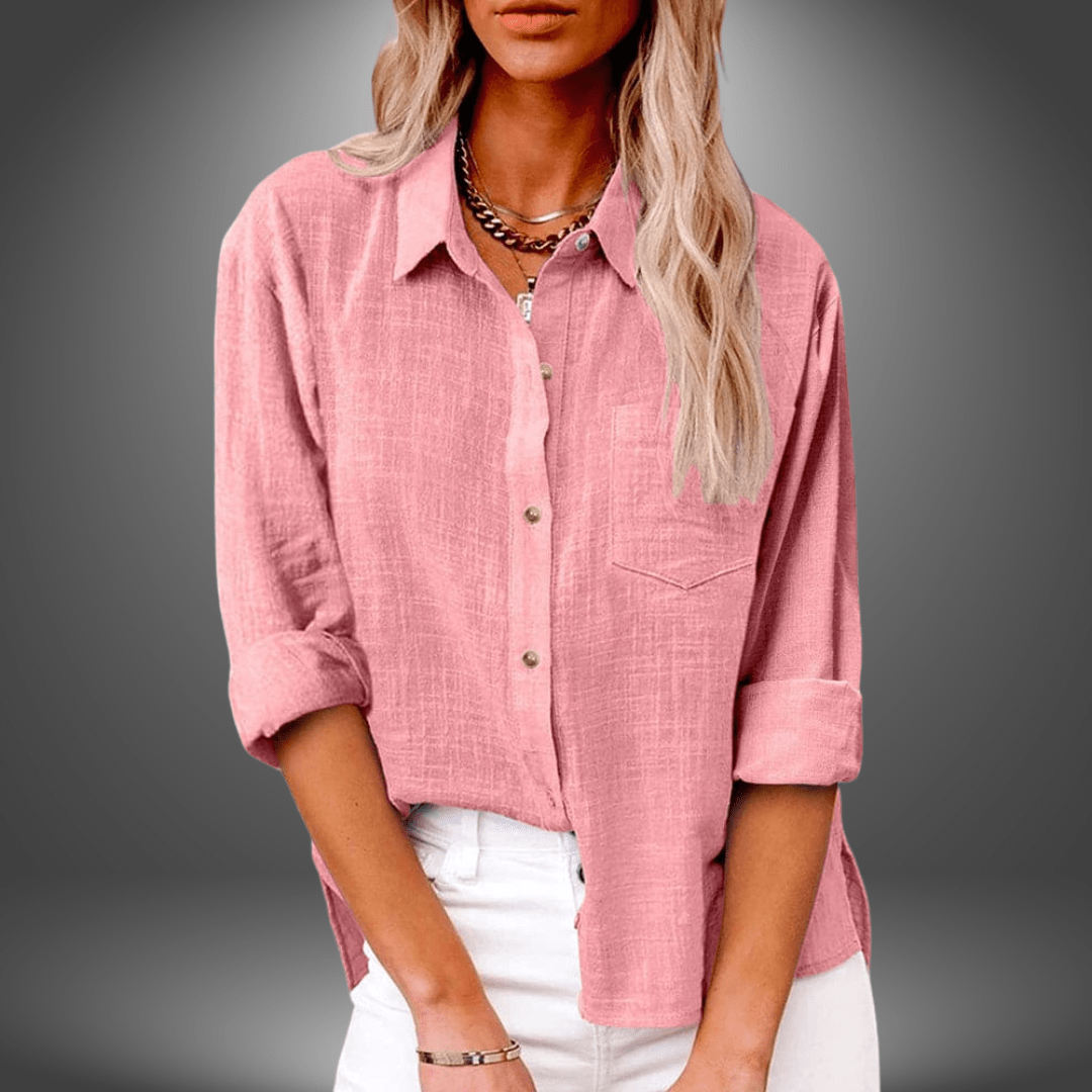 Eve - Blusa de lino premium