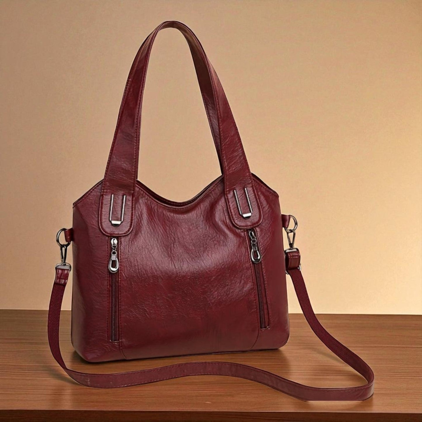 Bolso de mano retro per documentos