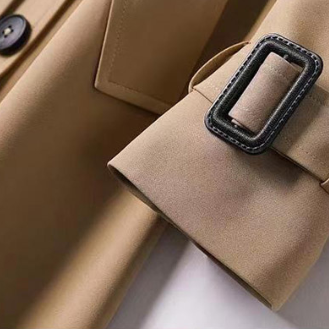 Jane - Gabardina clásica con cinturón