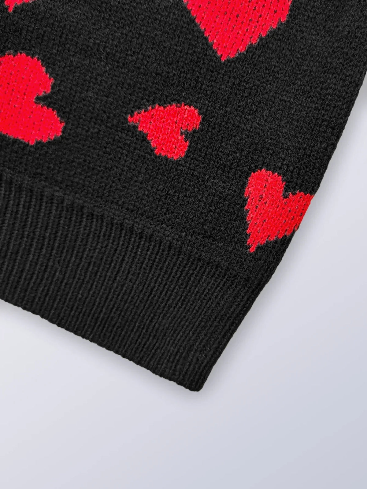 Alma - Jersey de punto con corazones