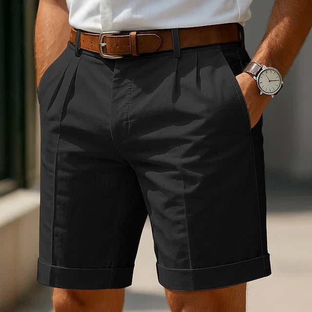 Hugo - Bermudas plisadas de verano