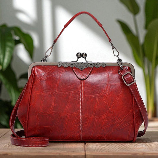 Bolso vintage con chiusura de scatto