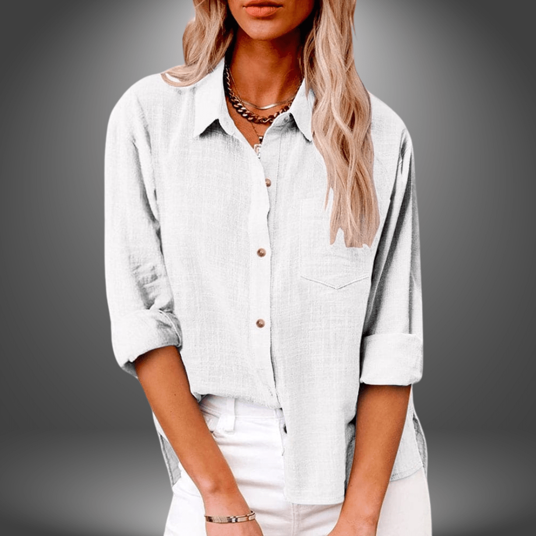 Eve - Blusa de lino premium