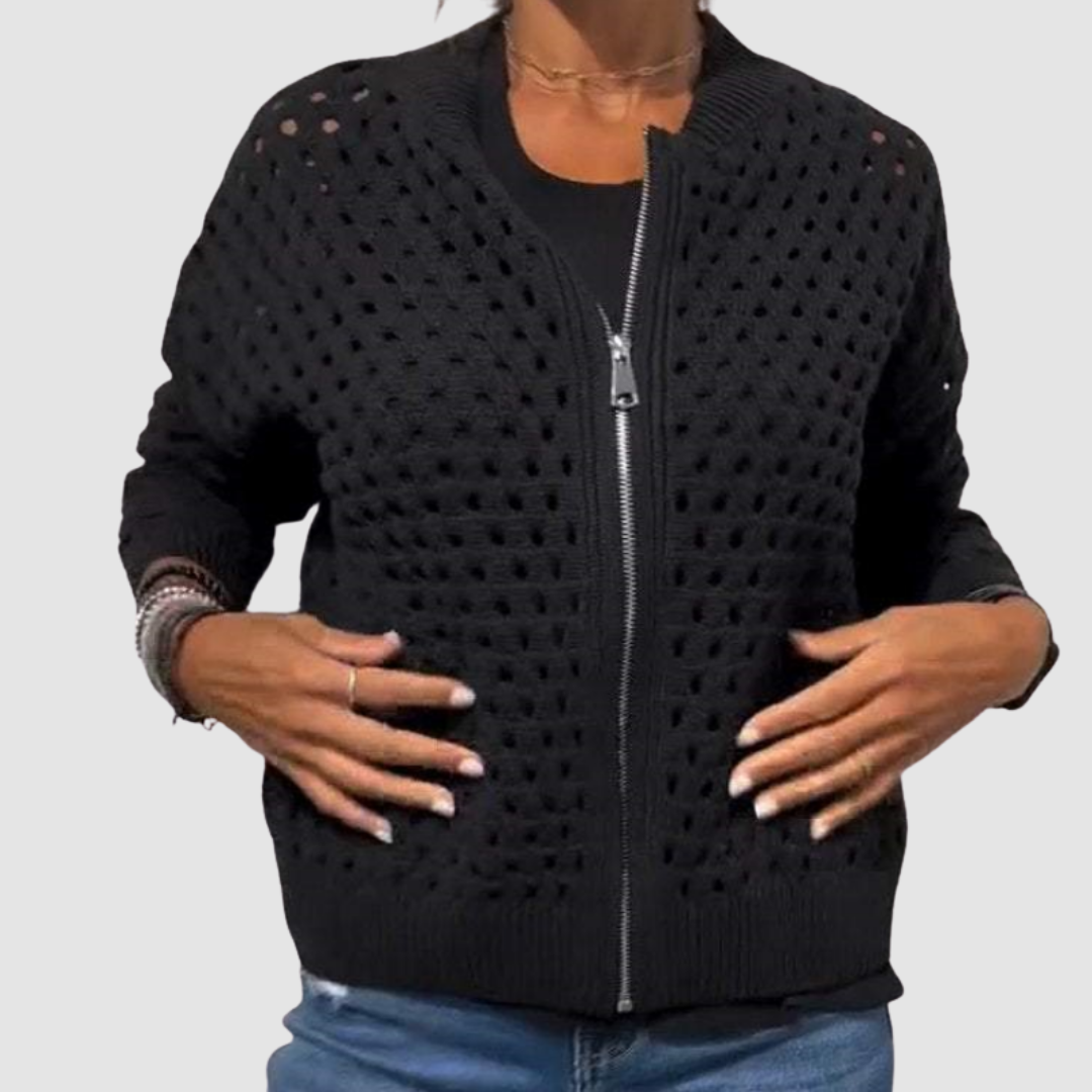 Desiree - Cardigan de punto premium