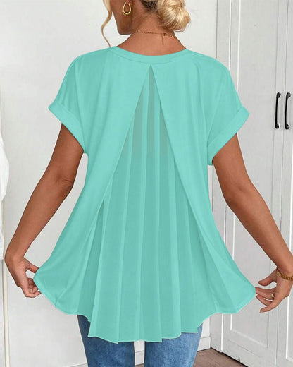 Estella - Camiseta patchwork casual