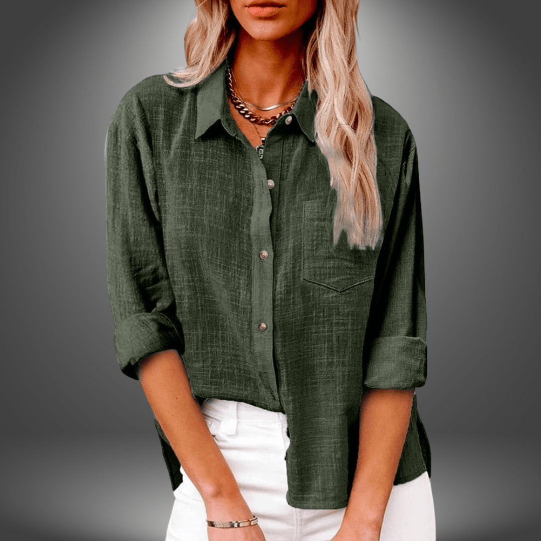 Eve - Blusa de lino premium