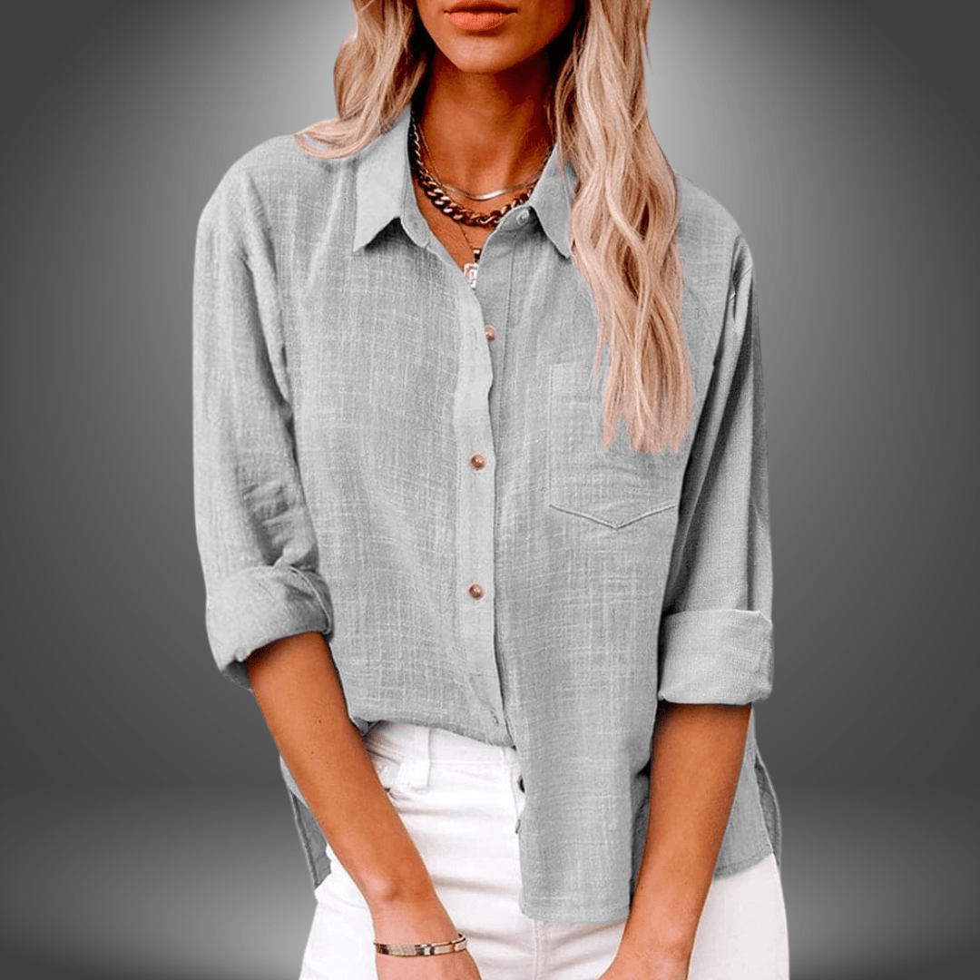 Eve - Blusa de lino premium