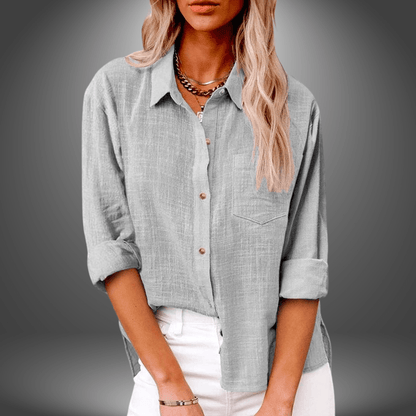 Eve - Blusa de lino premium