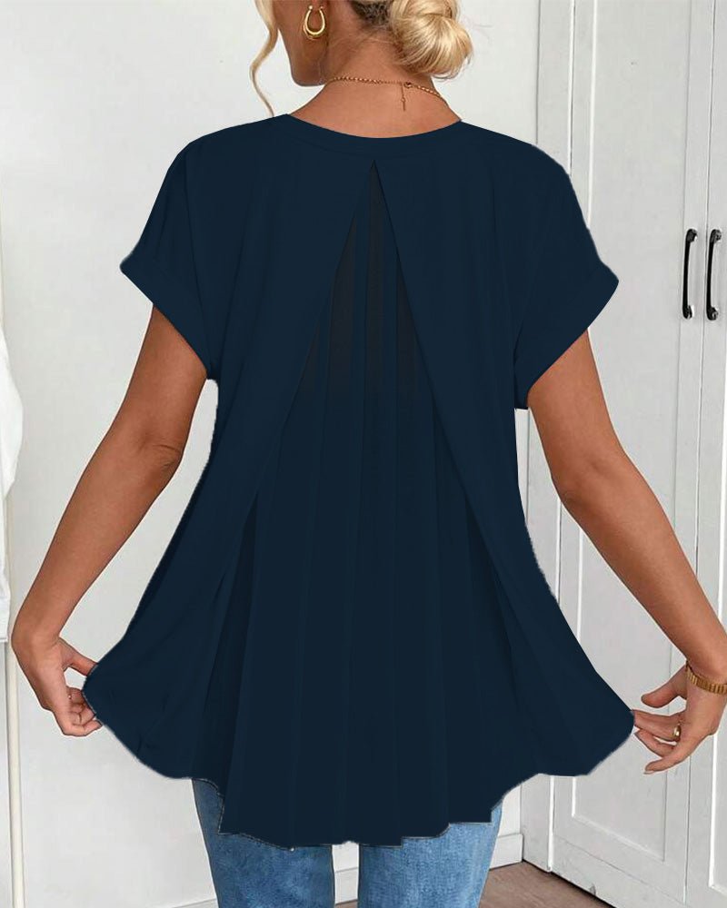 Estella - Camiseta patchwork casual