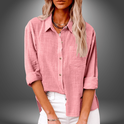 Eve - Blusa de lino premium