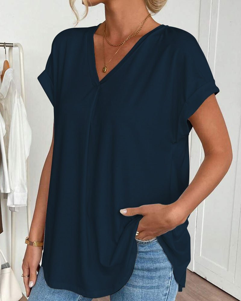 Estella - Camiseta patchwork casual