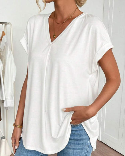 Estella - Camiseta patchwork casual