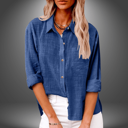 Eve - Blusa de lino premium