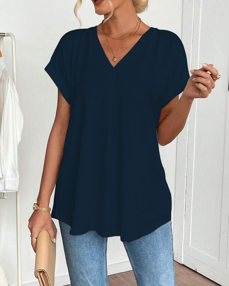 Estella - Camiseta patchwork casual