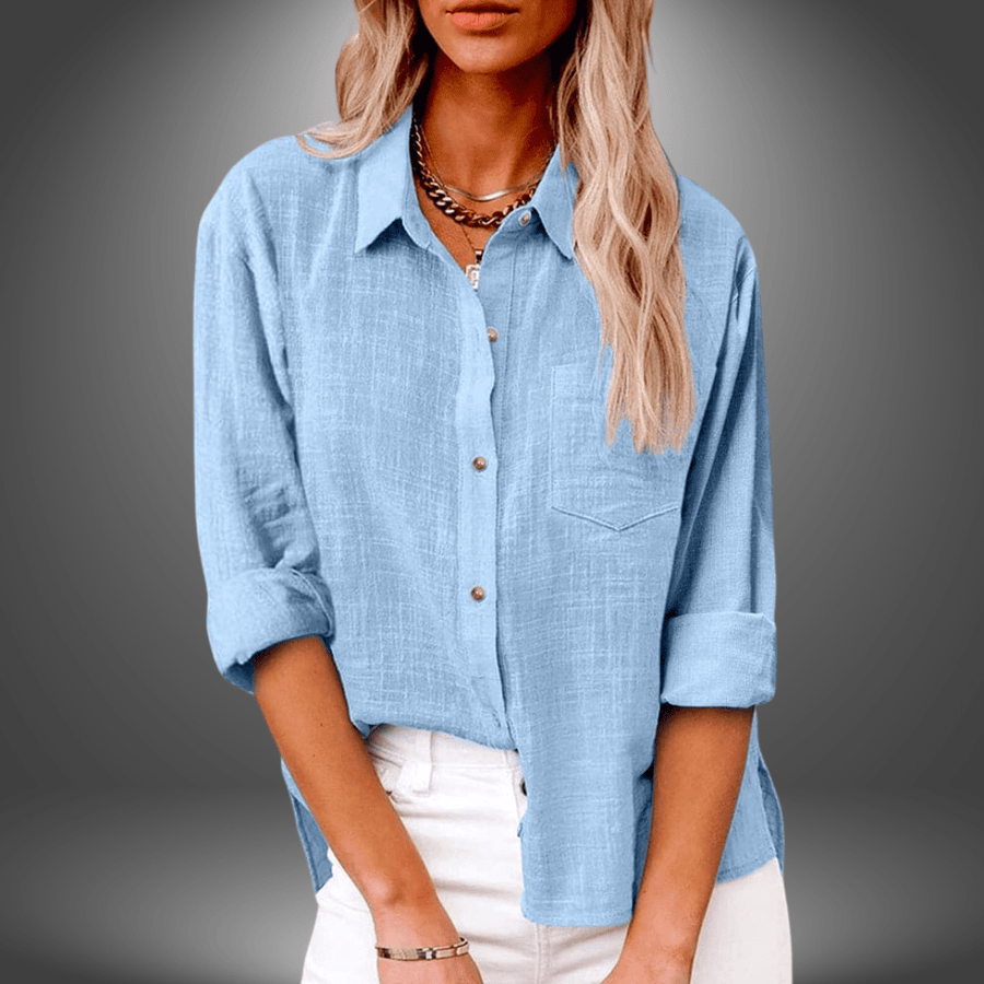 Eve - Blusa de lino premium