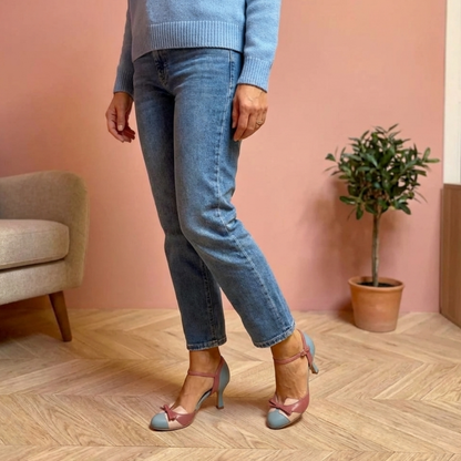 Malenia - Sandalias vintage cómodas y estables
