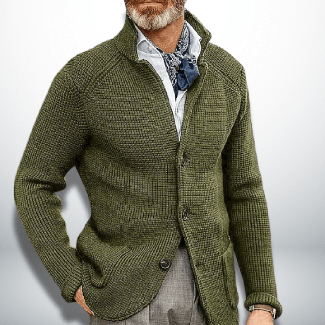 Tiberio - Cardigan elegante y cómodo