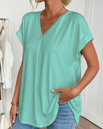 Estella - Camiseta patchwork casual