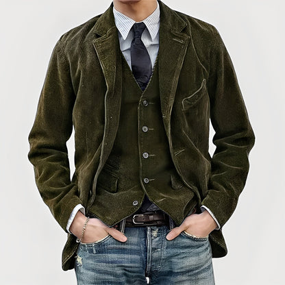 Lenoir - Chaqueta y chaleco vintage