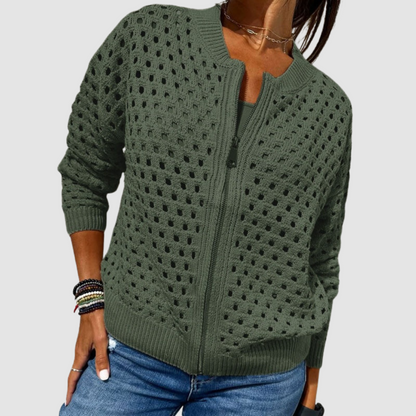 Desiree - Cardigan de punto premium