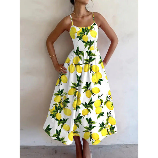 Cressida - Vestido midi Lemon Grove