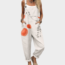 Celia - Mono estampado con tirantes