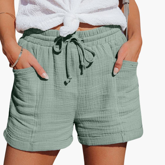 Emma - Pantalones Corti casual con Coulisse Elegantes