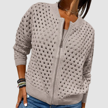 Desiree - Cardigan de punto premium