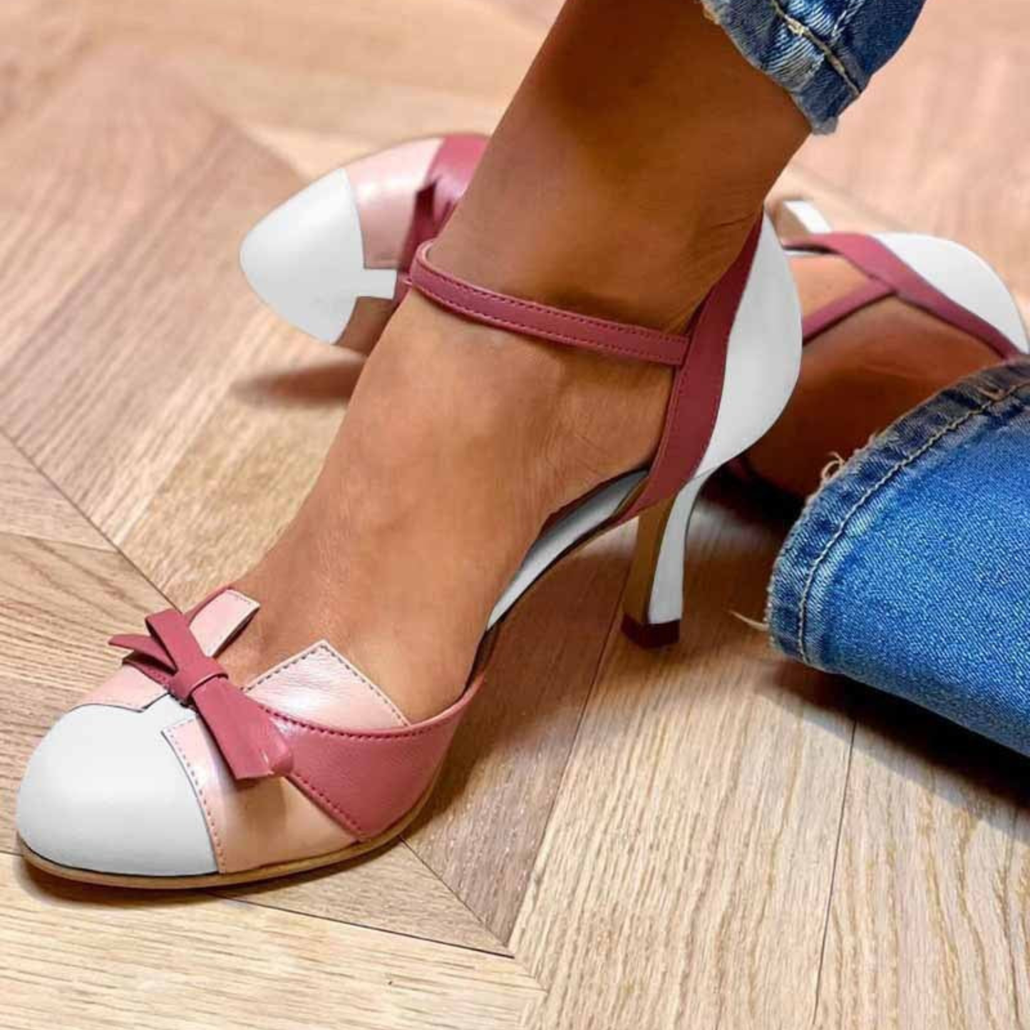 Malenia - Sandalias vintage cómodas y estables