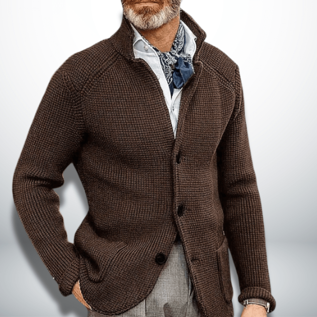 Tiberio - Cardigan elegante y cómodo