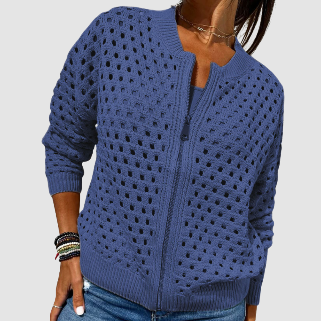 Desiree - Cardigan de punto premium