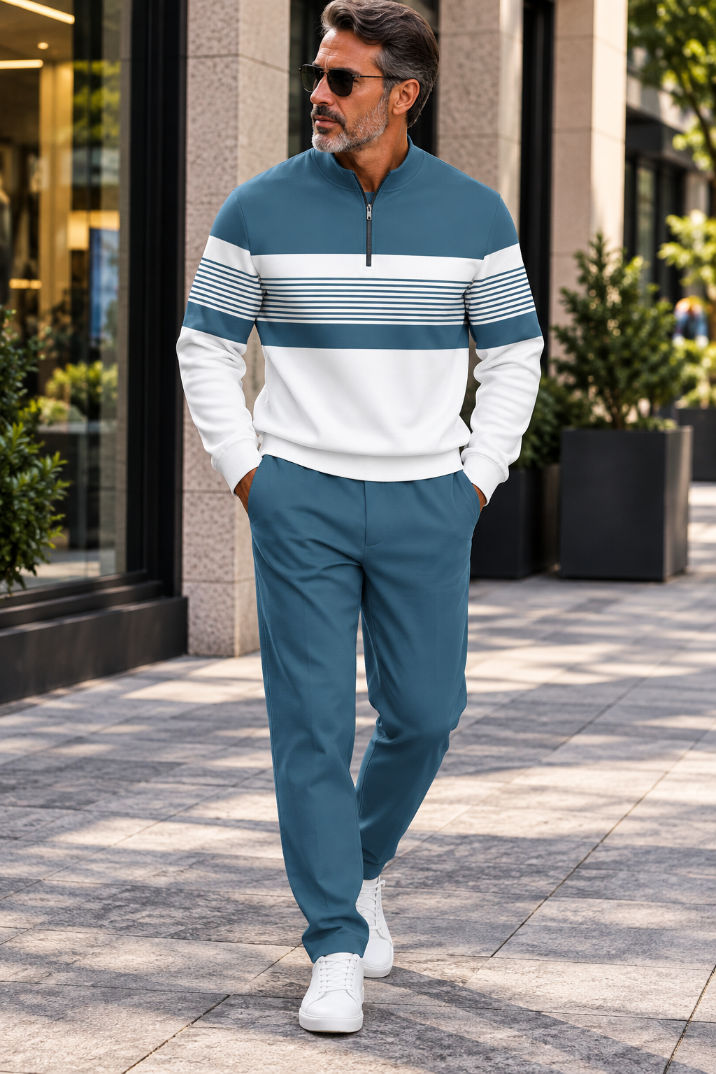 Mario - Conjunto de jersey y pantalón con diseño