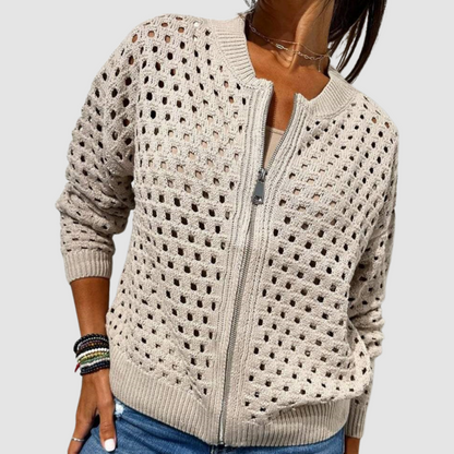 Desiree - Cardigan de punto premium