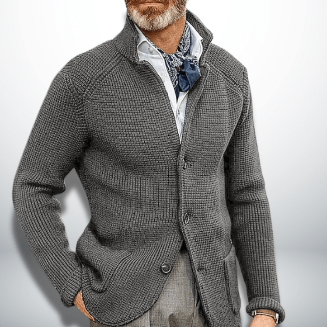 Tiberio - Cardigan elegante y cómodo