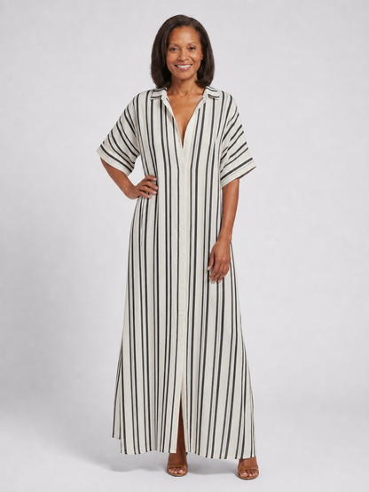 Nara - Vestido midi relajado