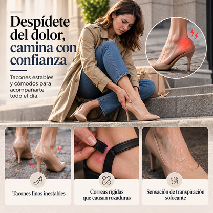 Valeria - Zapatos Mary Jane con tiras cruzadas