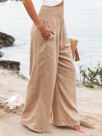 THALIORA - Pantalones REMI de pierna ancha