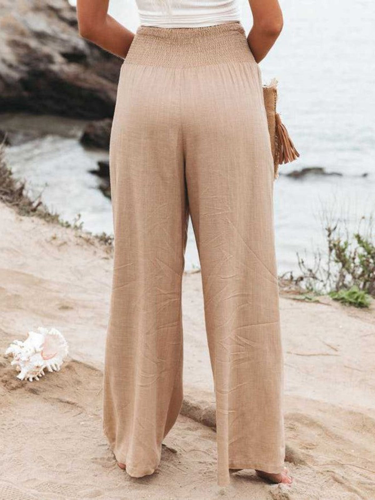 THALIORA - Pantalones REMI de pierna ancha