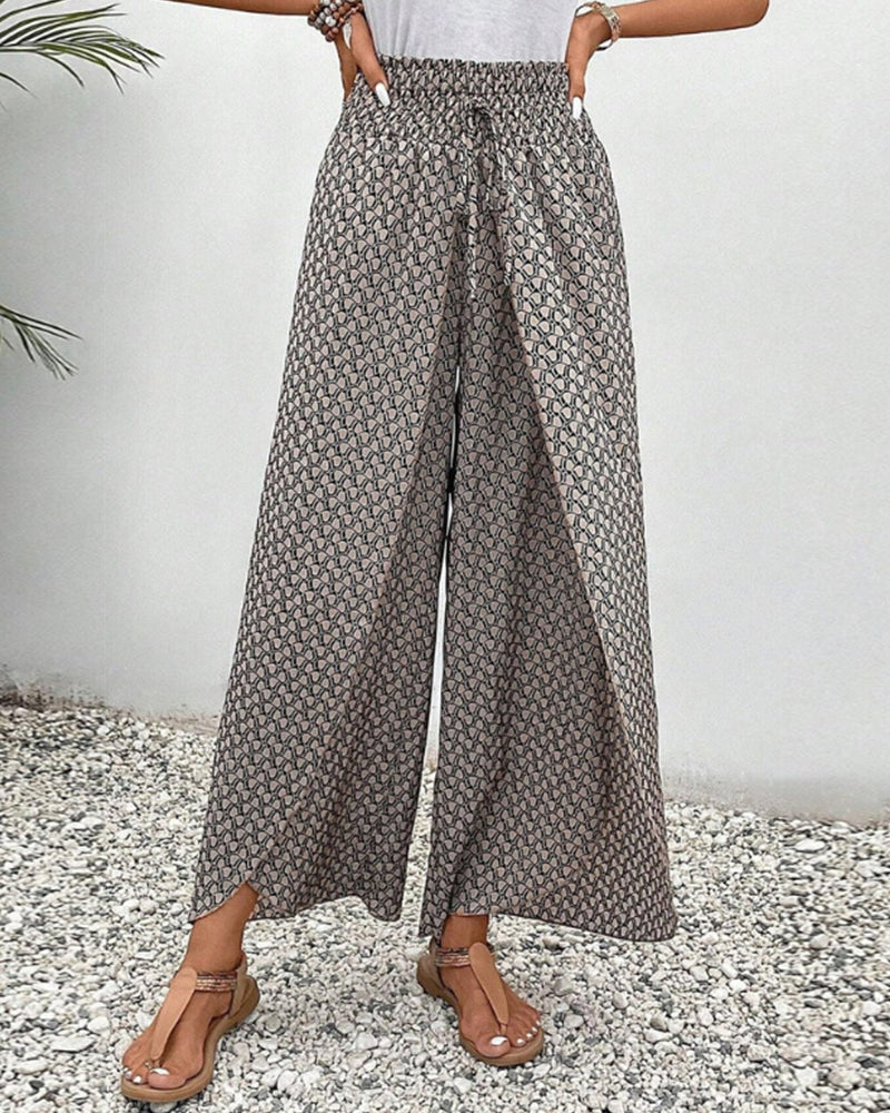 LUNARA - Pantalones de pierna ancha PER DONNE