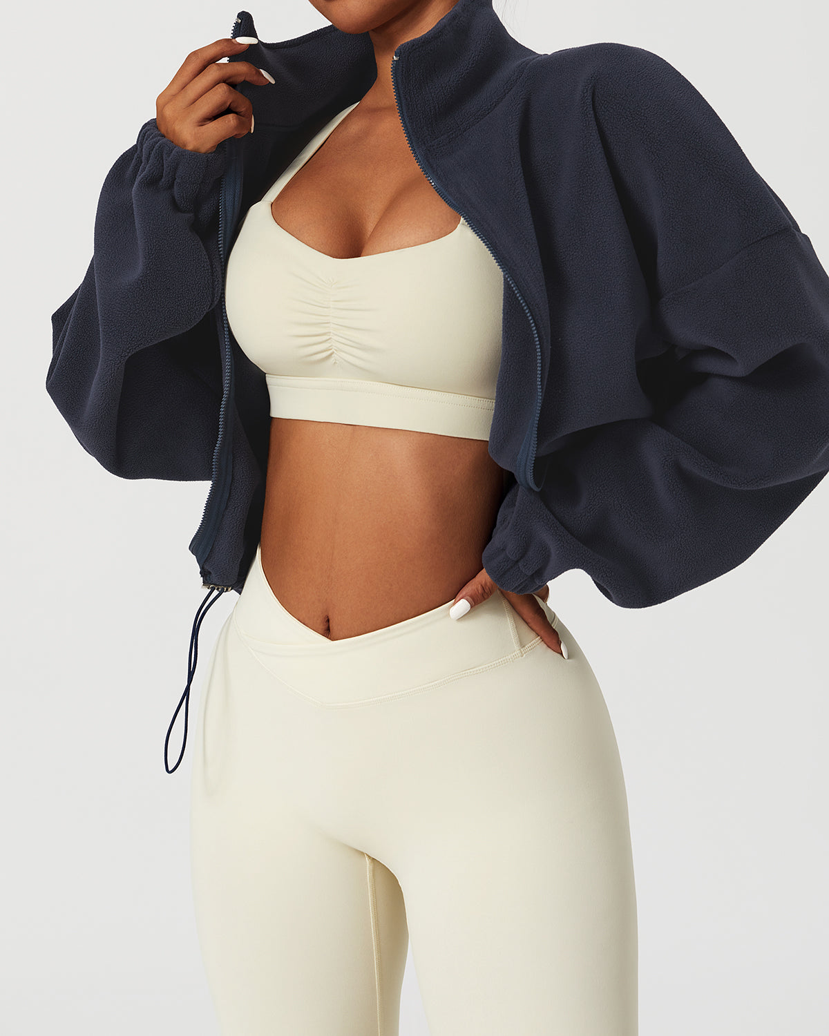 Mara - Chaqueta polar corta