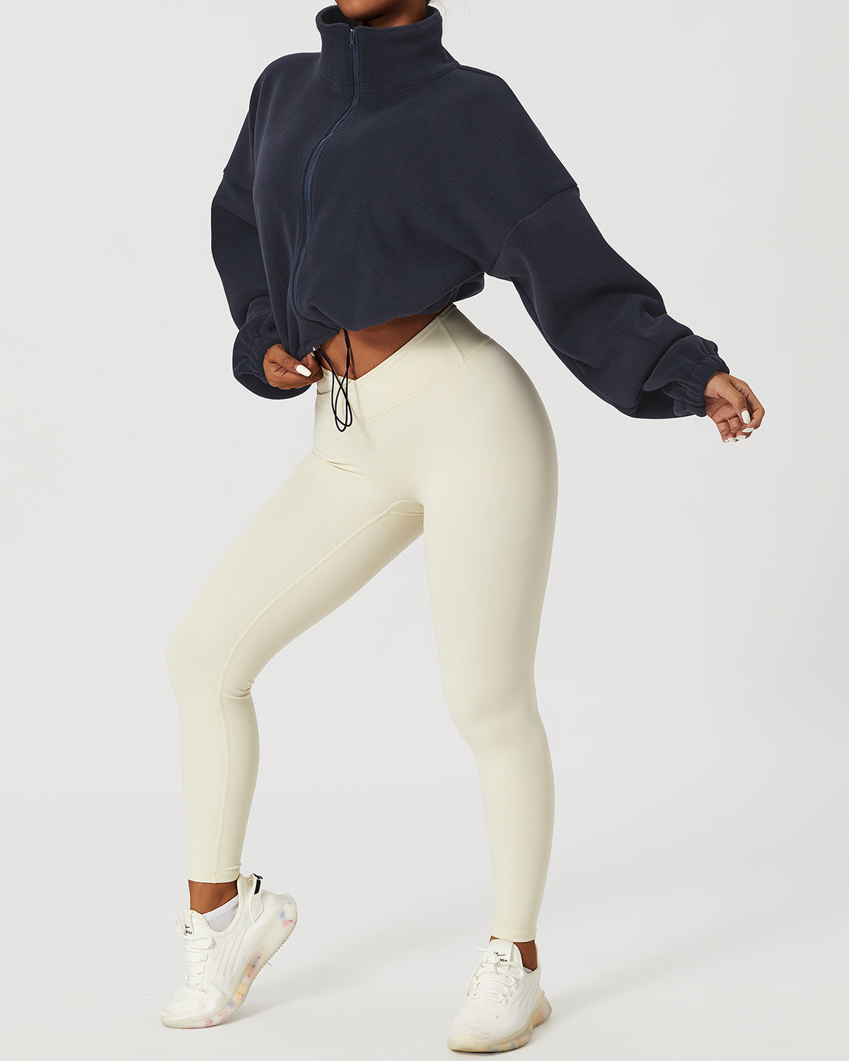 Mara - Chaqueta polar corta