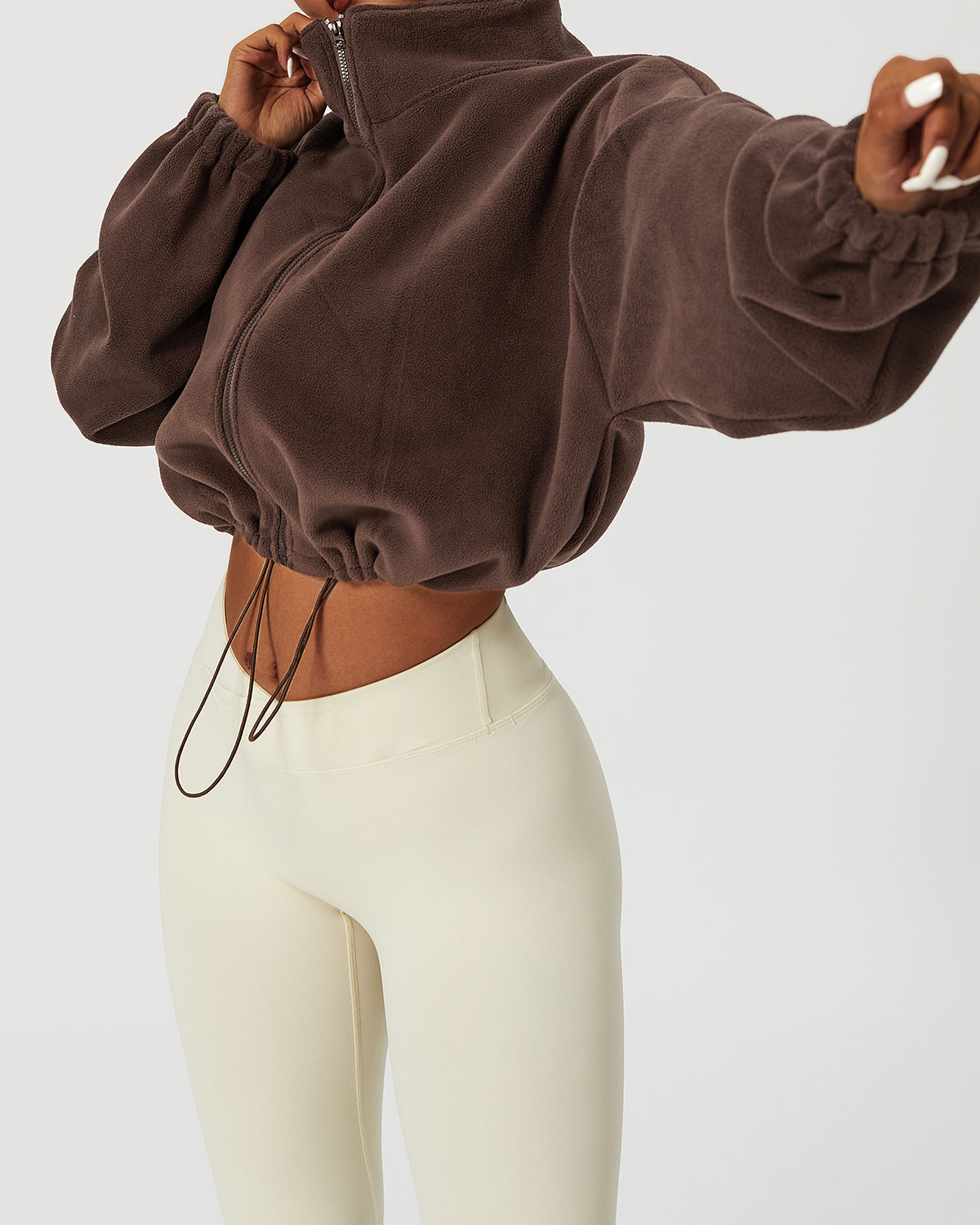 Mara - Chaqueta polar corta
