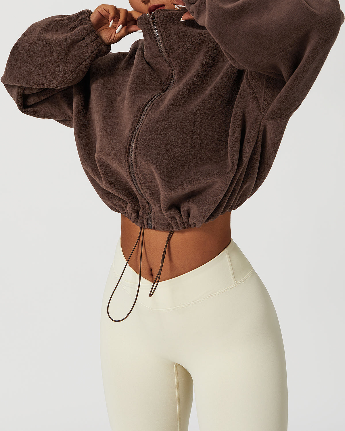 Mara - Chaqueta polar corta