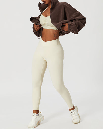 Mara - Chaqueta polar corta