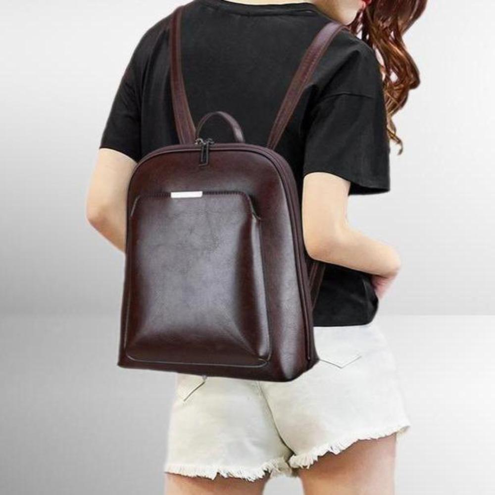 Zaino clásico con doppia cerniera - design elegante
