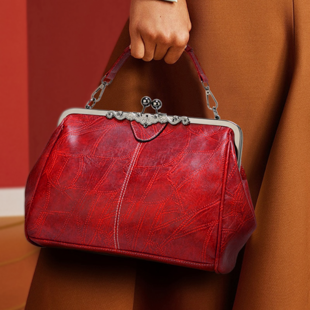 Bolso vintage con chiusura de scatto