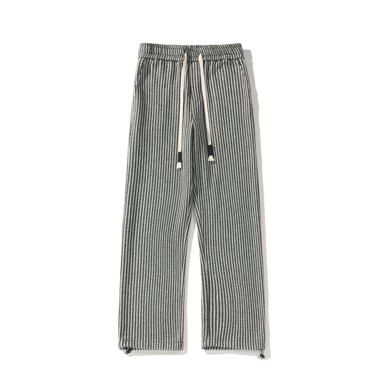 XAVIERA - Pantalones FELPA MODERNI de rayas