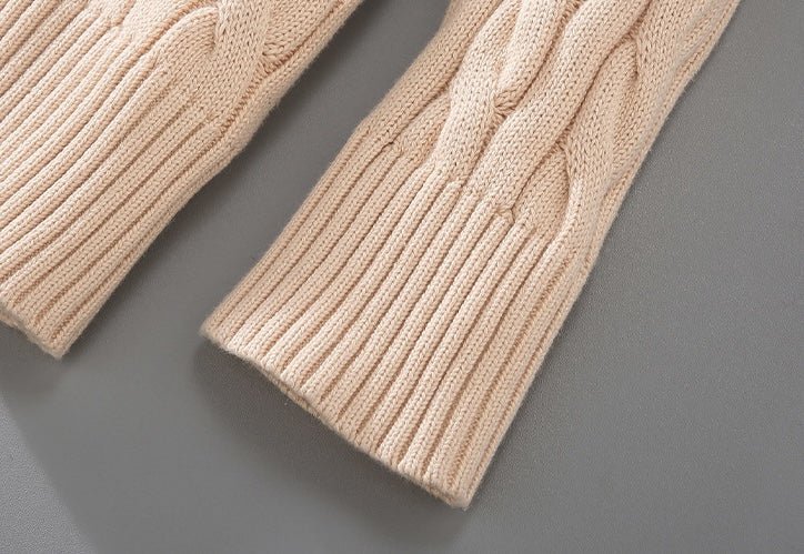 Anthony - Pullover torciglione mezza zip