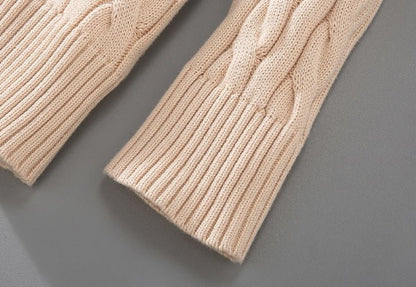 Anthony - Pullover torciglione mezza zip