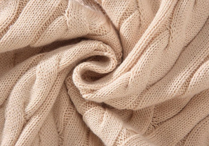 Anthony - Pullover torciglione mezza zip